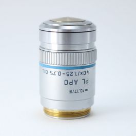 microscopia | Refurbished Leica Objective ∞/0.17/E PL APO 40x/1.25-0.75 OIL (Leica No. 506105)