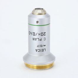 microscopia | Refurbished Leica Objective ∞/0.17 C PLAN 20x/0.40 (506076)