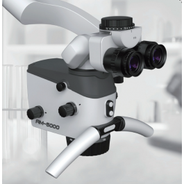 Ryf AG | Compact Ryeco AM5000 Surgical Microscope / Dental Stereo Microscope with Built-in Digital Camera