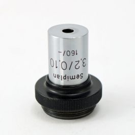 microscopia | Refurbished Carl Zeiss Jena Objective Semiplan 3.2/0.10 160/-