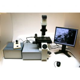Wie-Tec | Refurbished Innovatis Cellscreen Olympus IX50 Inverted Microscope for Precise Cell Analysis