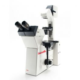 Wie-Tec | Generalüberholtes Leica Inversmikroskop DMIRB mit Phasenkontrast und N Plan Objektiven