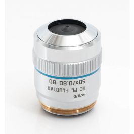 Wie-Tec | (refurbished) Leica Microscope Objective HC PL Fluotar 50x/0.80 BD 566504