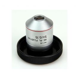 Wie-Tec | (Refurbished) Leica Microscope Objective HC PL Fluotar 5x/0.15 506504