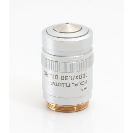 Wie-Tec | (Refurbished) Leica Microscope Objective HCX PL Fluotar 100x/1.30 Oil RC 506163