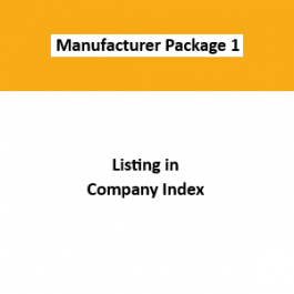 MANUFACTURERS PACKAGE 1