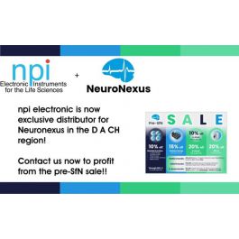 NPI ELECTRONIC HAS ENTERED INTO A NEW PARTNERSHIP WITH NEURONEXUS