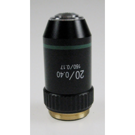 KERN & SOHN | Microscope Objective Lens OBB-A1110 - Achromatic Objective, 20x / 0.4 (sprung) W.D. (1.75 mm)