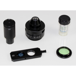 KERN & SOHN - Phase Contrast Unit OBB-A1218 - Individual plug-in phase-contrast unit with ∞ PH plan objective lens 40×, for 40× magnification