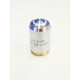 KERN & SOHN | Microscope Achromatic Objective OBB-A3207 - Achromatic Objective Lens, 100x / 1.25 (oil) (sprung) W.D. (0.2 mm)