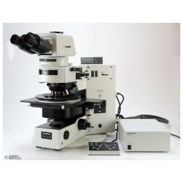 Wie-Tec | (Generalüberholt) Olympus AX70 Aufrechtes Mikroskop Hellfeld Dunkelfeld Polarisation DIC motorisiertes Mikroskop