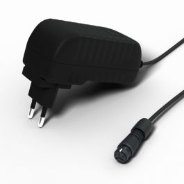StarLight Opto-Electronics | Plug-in Power Supply with 3-Pin Industrial Connector (24 V, 1,000 mA)