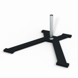 StarLight Opto-Electronics | X-Foot with Stand Rod, 100 mm - Stand for LED Incident Illumination