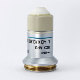 microscopia | Used Leica Immersion Objective ∞/0/D HCX APO L 40x/0.80 W U-V-I (Leica No. 506155)
