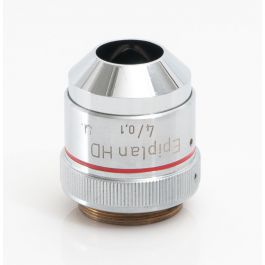 Wie-Tec | Refurbished Carl Zeiss Microscope Objective Epiplan HD 4x/0.1 SKU: 14964