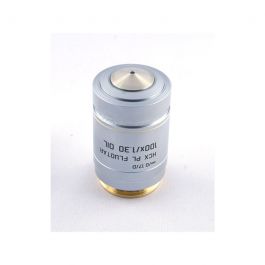 Wie-Tec | (refurbished) Leica HCX PL Fluotar 100x/1.30 Oil Objective 506195 #4754