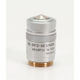 Wie-Tec | (Generalüberholt) Leica Mikroskop-Objektiv HCX PL Fluotar 100X/1,3-0,60 Öl