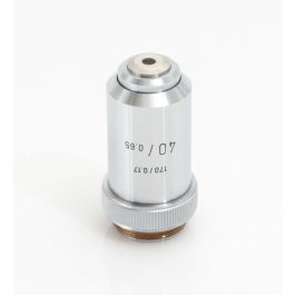 Wie-Tec | (Generalüberholt) Leitz Mikroskop-Objektiv 40x/0,65 170/0,17 mit RMS-Gewinde