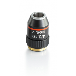 KERN & SOHN - Mikroskop-Objektiv Achromatic OBB-A1111 Achromatisches Objektiv, 4x / 0,1 W.D. (18,6 mm) 