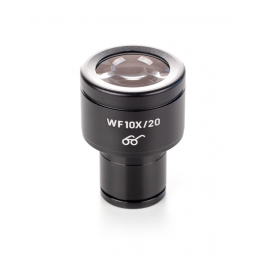 KERN & SOHN | Mikroskop Okular OBB-A1618 - Weitfeld-Okular: HWF 10 x / Ø 20 mm, mit Skala 0,1 mm, antifungal, hoher Augenpunkt