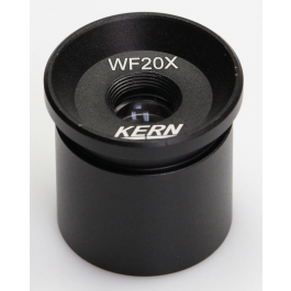 KERN & SOHN | Mikroskop Okular OZB-A4104 - Weitfeld-Okular (Ø 30,5 mm): WF 20 x / Ø 10 mm