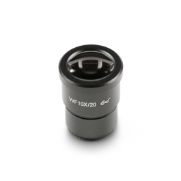 KERN & SOHN | Mikroskop Okular OZB-A4635 - Weitfeld-Okular: HWF 10 x / Ø 20 mm, mit Skala 0,1 mm, anti-fungus, hoher Augenpunkt